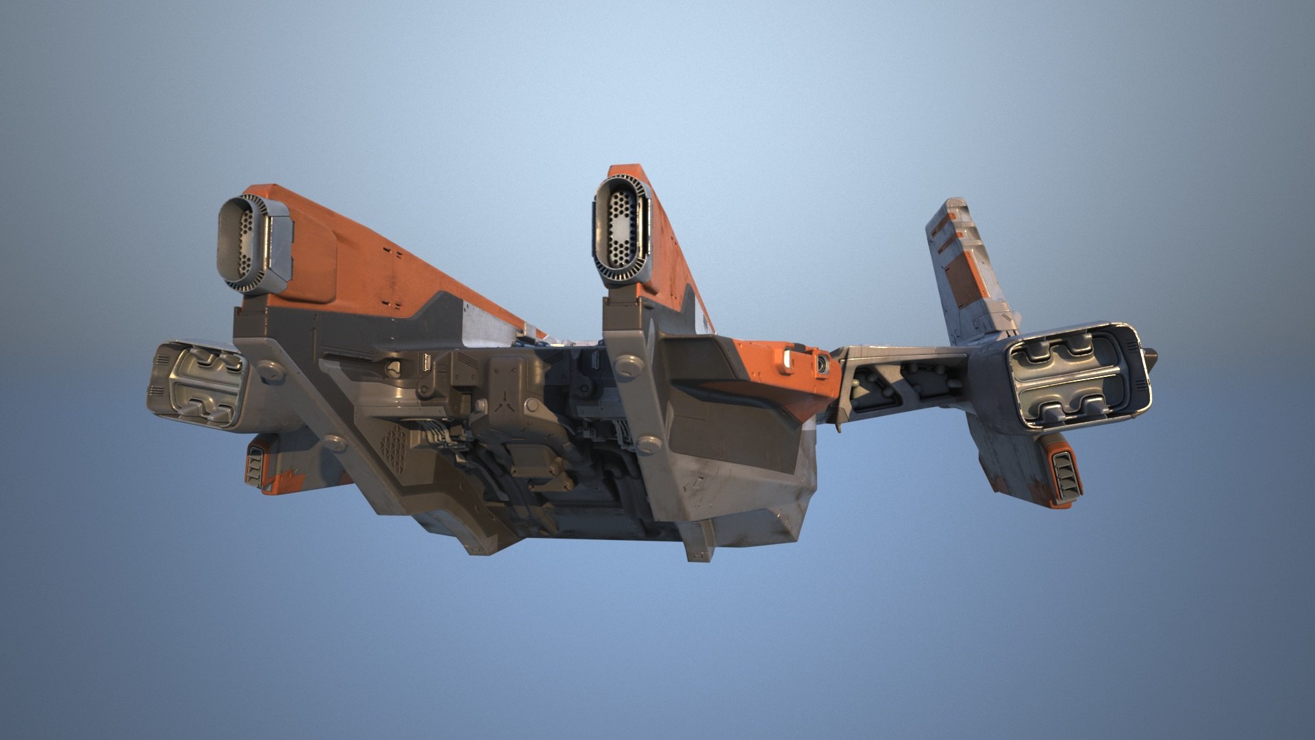 SciFi Ship 3D model https://p.turbosquid.com/ts-thumb/TR/LQNnrZ/KM/14/jpg/1639137288/1920x1080/fit_q87/76d6103fc1ab517e367f0147fbd64e648e980f4f/14.jpg