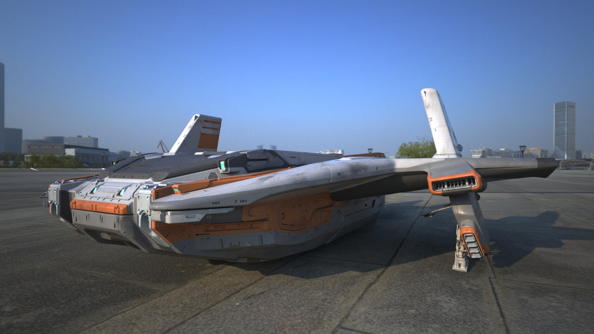 SciFi Ship 3D model https://p.turbosquid.com/ts-thumb/TR/LQNnrZ/qc/11/jpg/1639137289/1920x1080/fit_q87/3ef4509a79d63af838c8c11e52fecd67e6851465/11.jpg