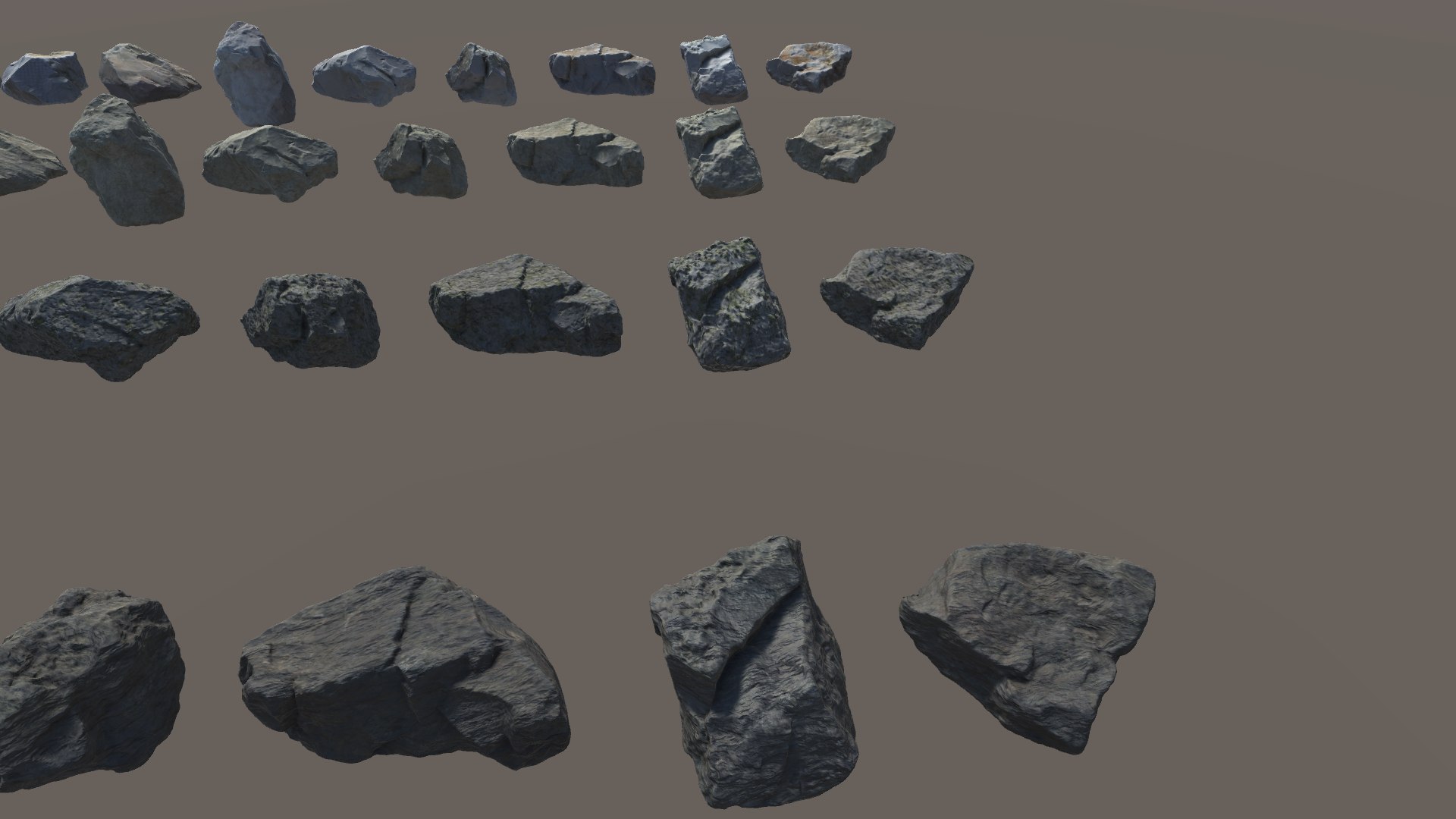 3D Scanned Rocks Collection 01 - TurboSquid 1963566