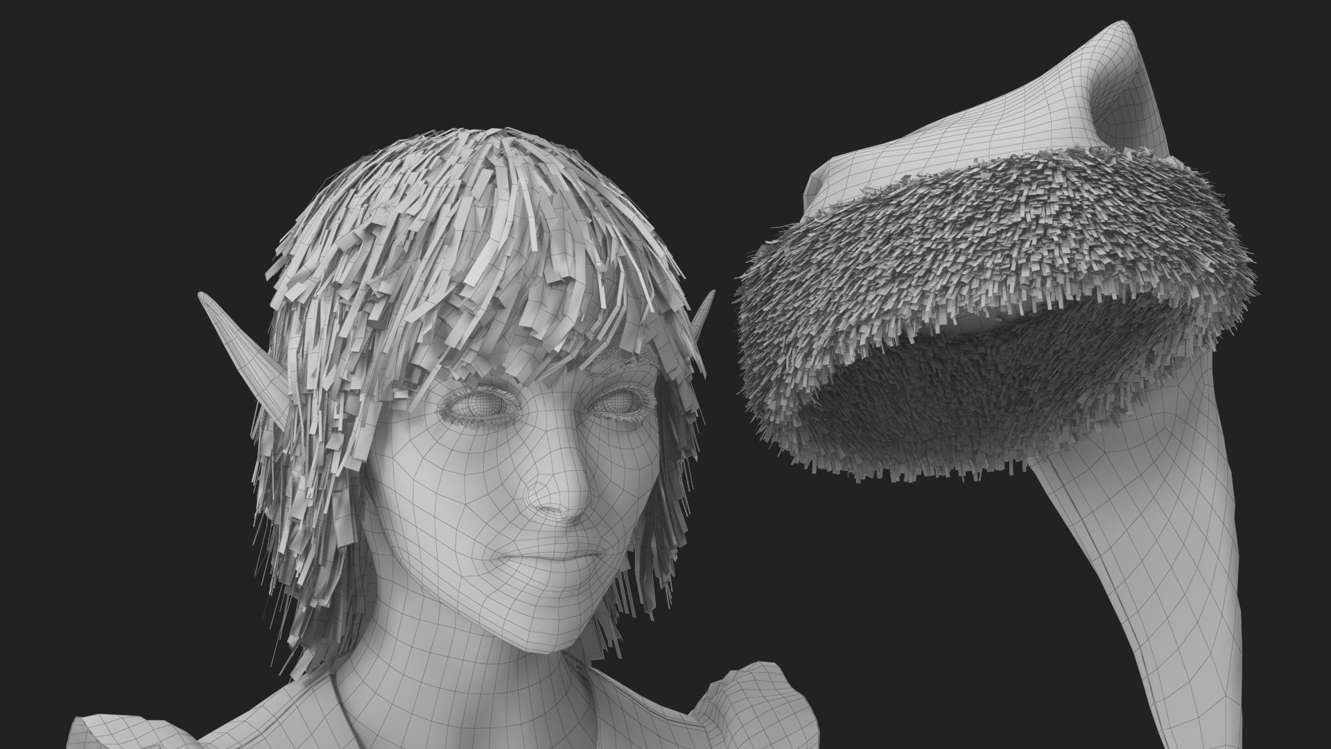 3D Christmas Elf Female 3 model https://p.turbosquid.com/ts-thumb/TR/NE3ugX/Vy/wireframe_24/jpg/1755153837/1920x1080/fit_q87/43647f6b9a8439822b86d9901b287df2a604f55e/wireframe_24.jpg