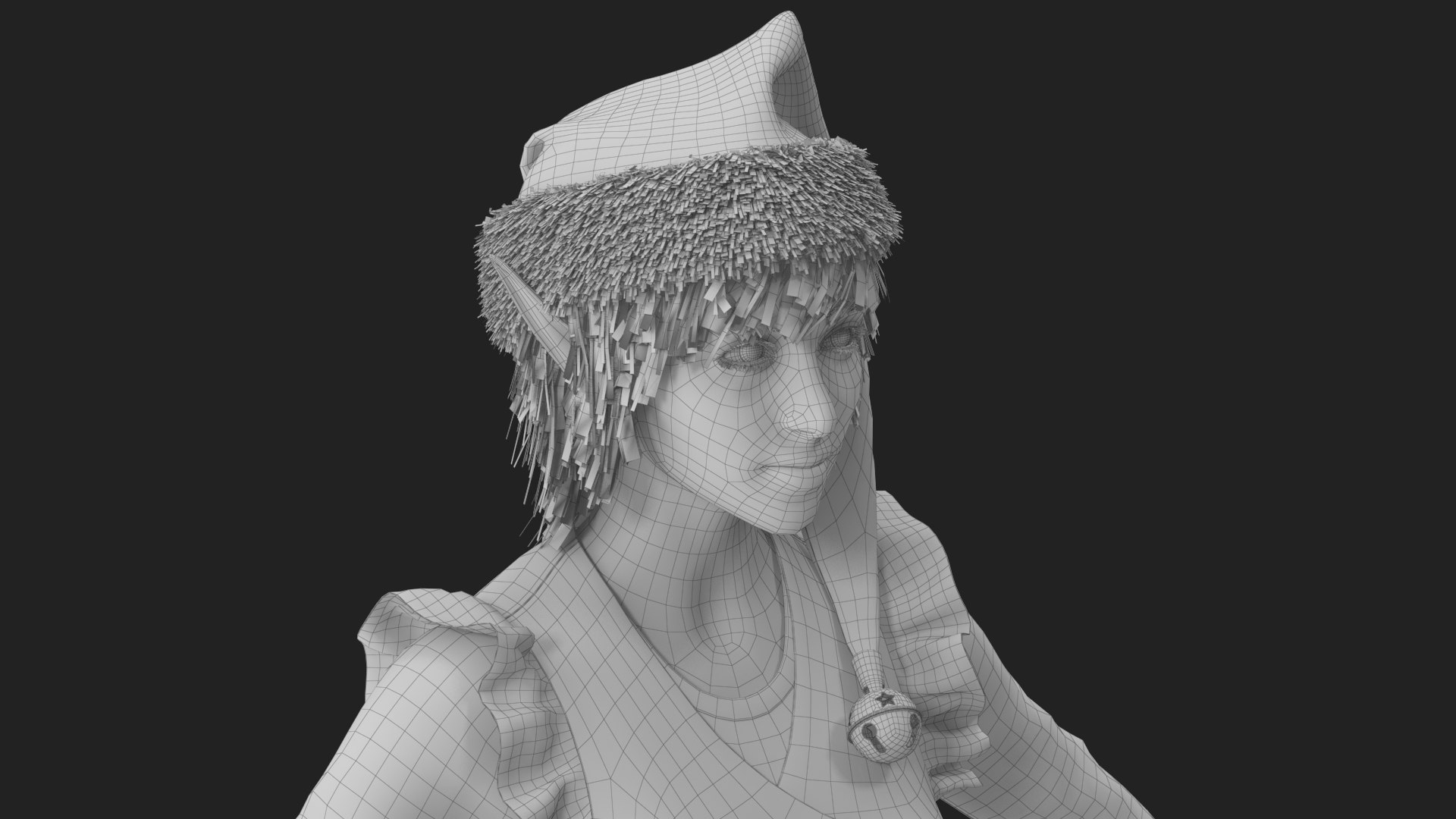 3D Christmas Elf Female 3 model https://p.turbosquid.com/ts-thumb/TR/NE3ugX/rJ/wireframe_16/jpg/1755153770/1920x1080/fit_q87/75d9def53faad5d507819863ac754185dde10136/wireframe_16.jpg