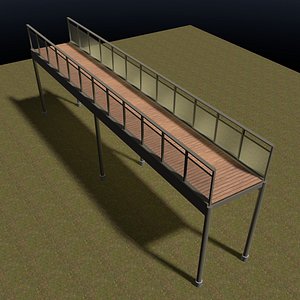 Bridge in concept 26L02 3D model