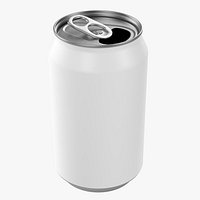 Opened standard beverage can 330 ml 11-15 oz