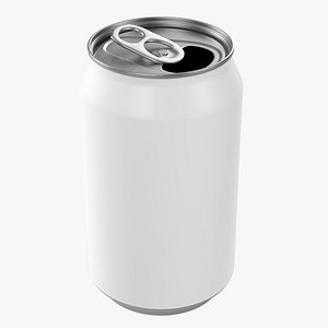 Opened standard beverage can 330 ml 11-15 oz