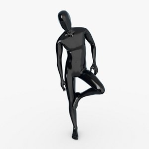 male mannequin 3d model