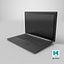 HP Omen 15 Gaming Laptop with Hardware Modules 3D model