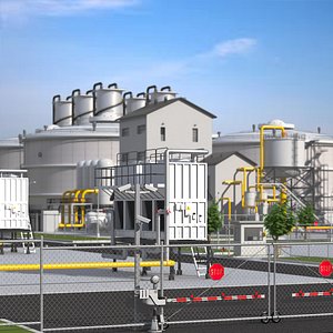 Giant Refinery model