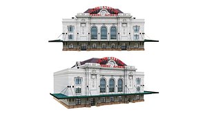 Denver Union Station Railway Station Building