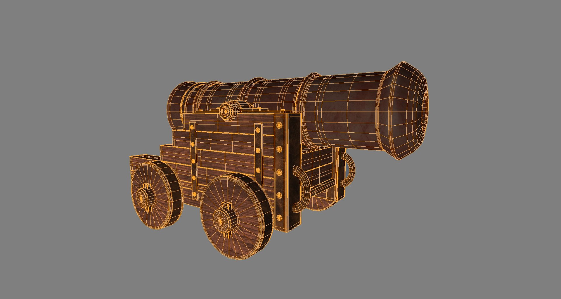 Medieval Cannon 3D Model - TurboSquid 1373184