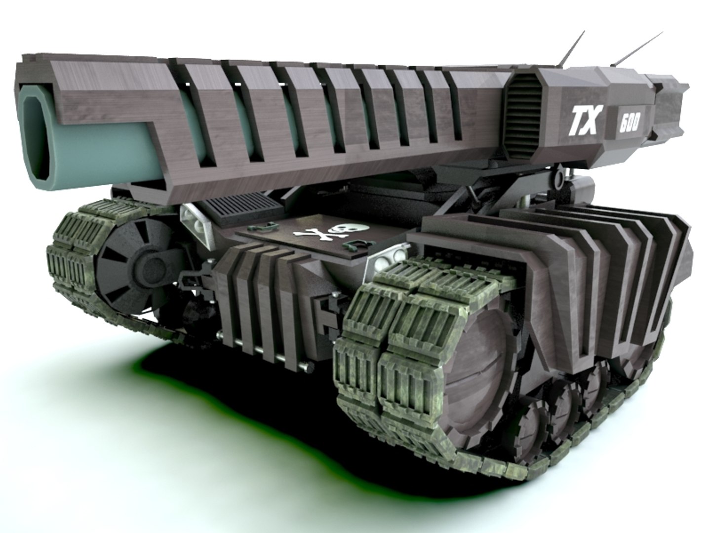3d model tank tx 600