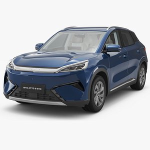 2026 BYD Atto 3 Evo with Interior 3D