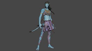 Neytiri Low-poly