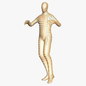 Aurora of Gold Polygonal Dance Figure