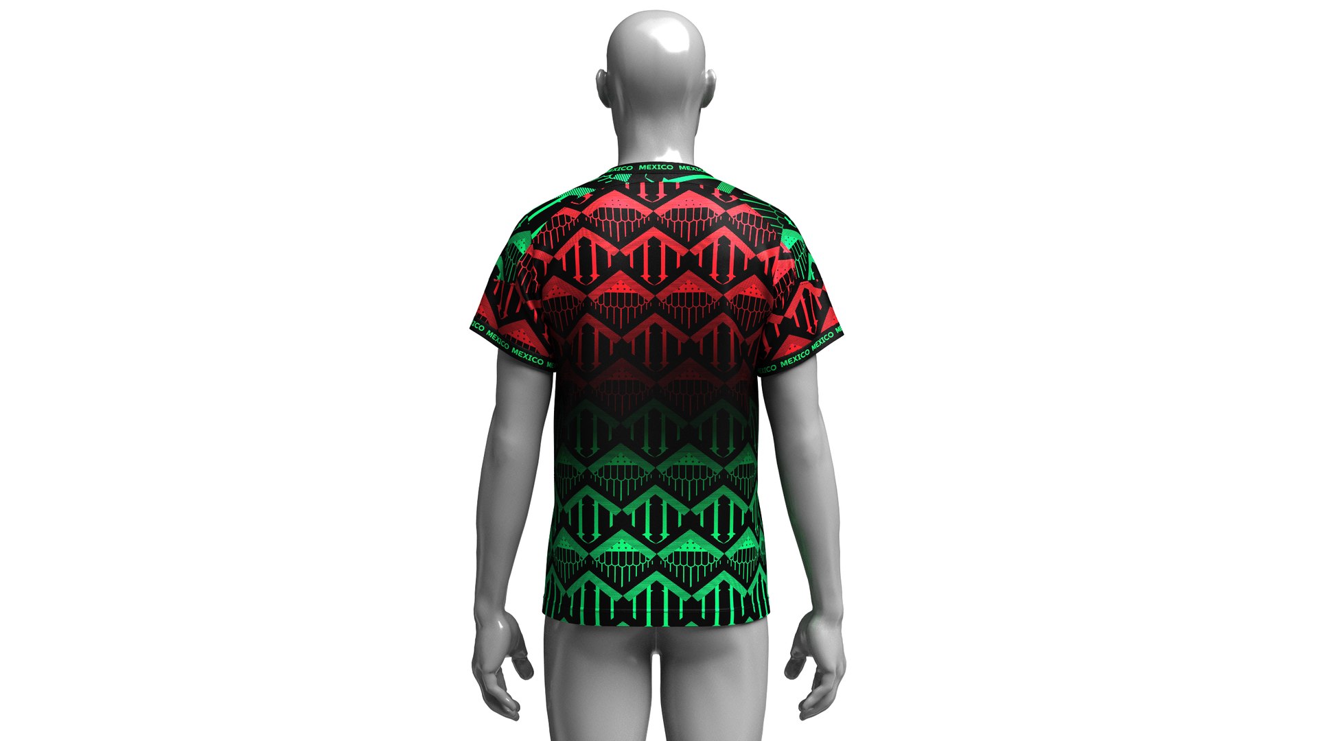 3D Men Red-Green Gradient Tribal Pattern Mexico Jersey https://p.turbosquid.com/ts-thumb/TR/uOpG0A/Su/menredgreengradienttribalpatternmexicojersey_8/png/1775222719/1920x1080/fit_q87/9b1a104caa8fa185a88f9ff8e5ecb0cdea0ee139/menredgreengradienttribalpatternmexicojersey_8.jpg