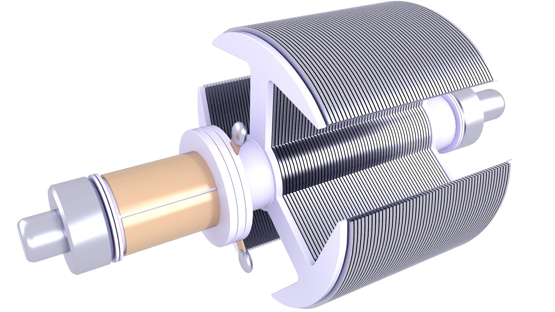 Brushed Rotor 80 3D Model - TurboSquid 2383791