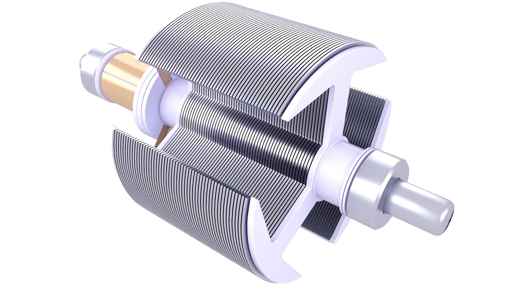 Brushed Rotor 80 3D Model - TurboSquid 2383791