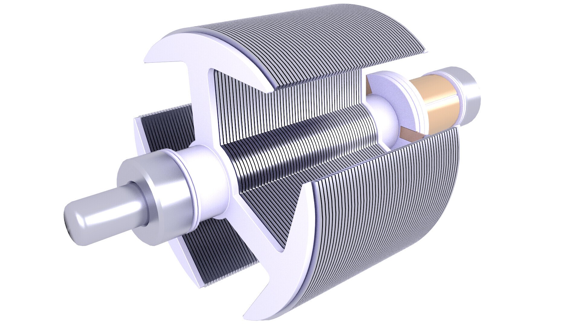 Brushed Rotor 80 3D Model - TurboSquid 2383791