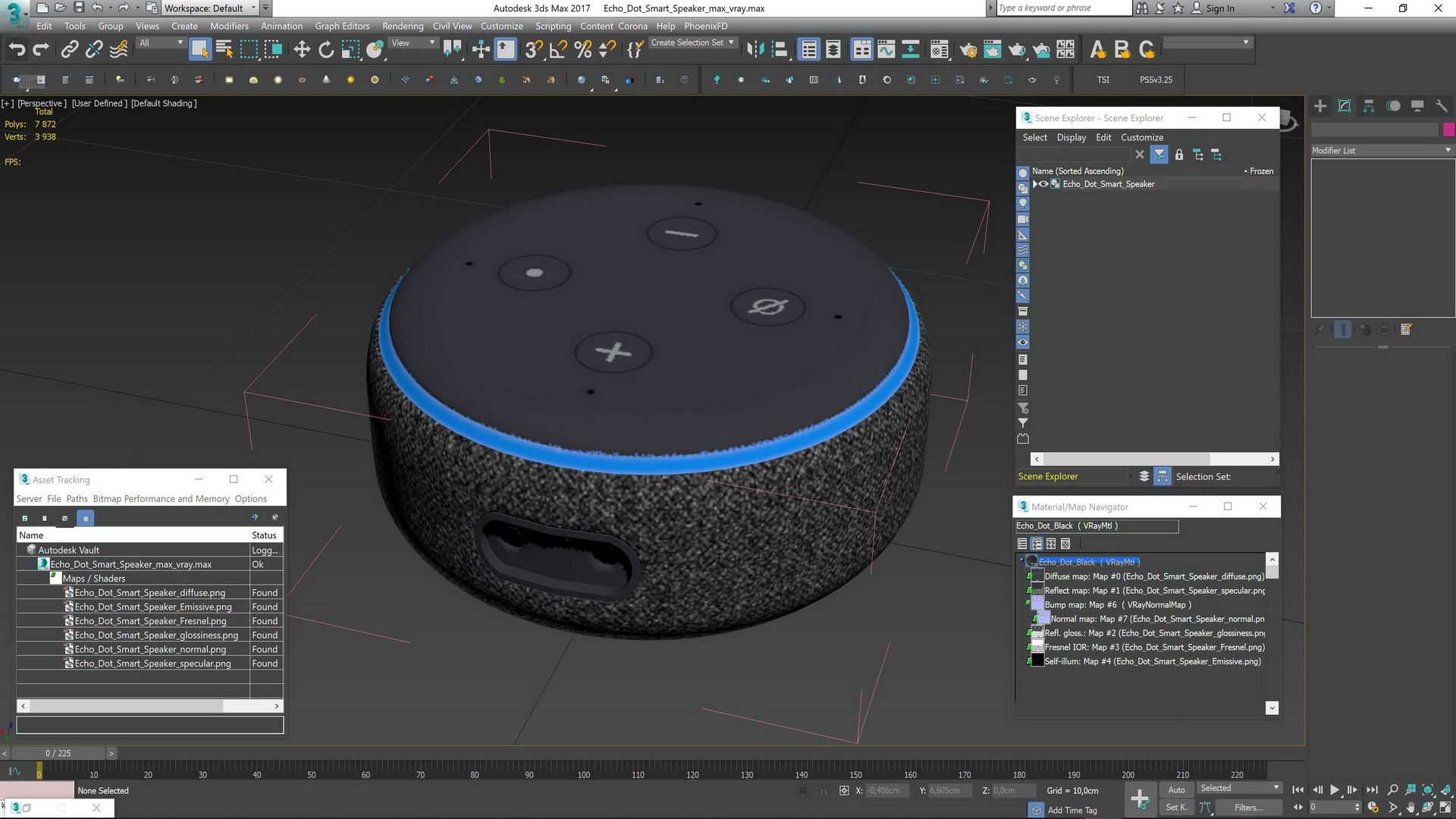 Echo Dot Smart Speaker 3D model https://p.turbosquid.com/ts-thumb/TS/6k4MZg/2E/echodotsmartspeaker3dmodel015/jpg/1670371188/1920x1080/fit_q87/7067afe1fa8920685340553ecbe76b3671b7edb4/echodotsmartspeaker3dmodel015.jpg
