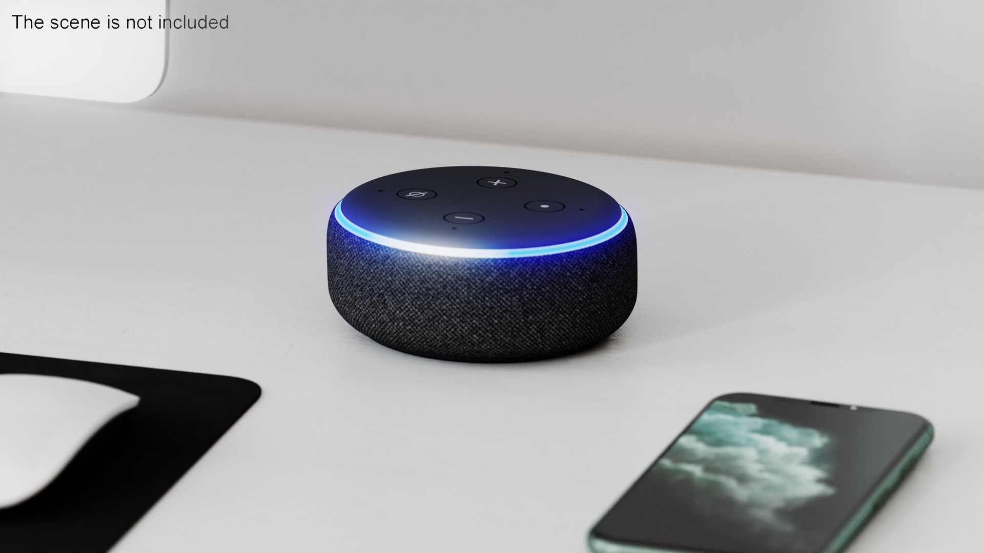 Echo Dot Smart Speaker 3D model https://p.turbosquid.com/ts-thumb/TS/6k4MZg/Hc/echodotsmartspeaker3dmodel003/jpg/1670371141/1920x1080/fit_q87/f0ee6a9136afaf9c81bd8a29145f3e48e5db6c2f/echodotsmartspeaker3dmodel003.jpg