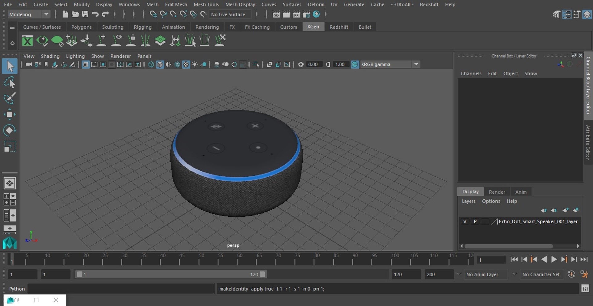 Echo Dot Smart Speaker 3D model https://p.turbosquid.com/ts-thumb/TS/6k4MZg/oB/echodotsmartspeaker3dmodel017/jpg/1670371194/1920x1080/fit_q87/0f7f441f1b1431f88f586bbb053dcc140a3a2216/echodotsmartspeaker3dmodel017.jpg
