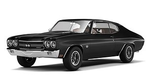 3D Chevrolet Chevelle SS 454 1970