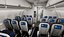 Cabine interna do Boeing 737