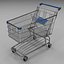 shopping cart 3d model