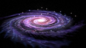 3d spiral galaxy