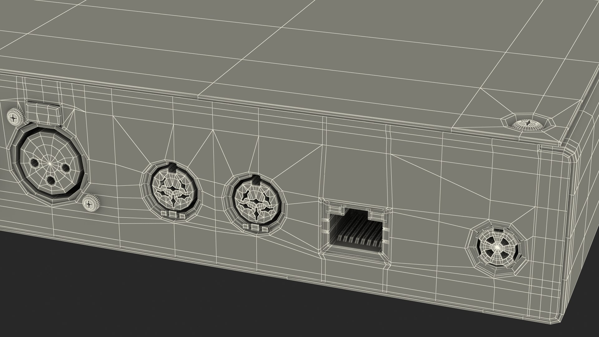 Bosch CCSD CURD Control Unit with Recorder and DAFS 3D TurboSquid 1765417