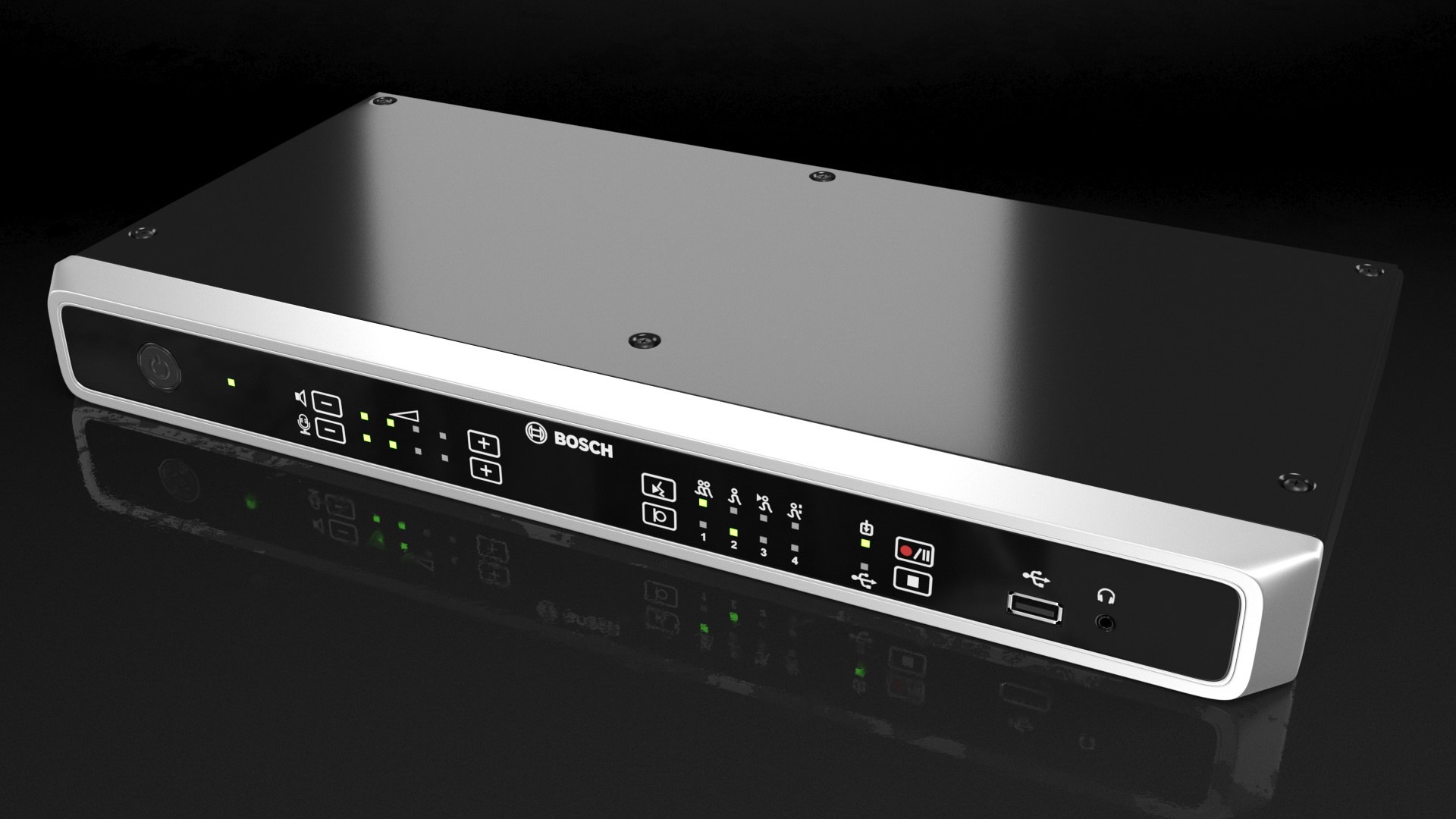 Bosch CCSD CURD Control Unit With Recorder And DAFS 3D TurboSquid 1765417