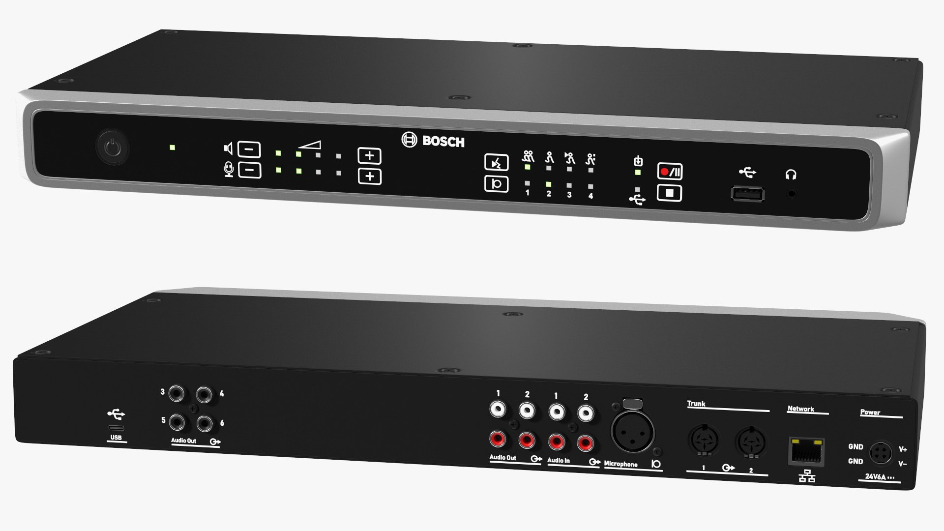 Bosch CCSD CURD Control Unit With Recorder And DAFS 3D TurboSquid 1765417