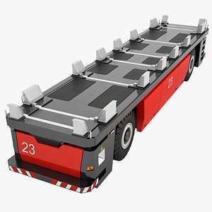 Self Drive Loader Platform 04 3D model