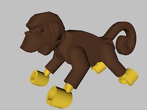 LEGO Monkey Character