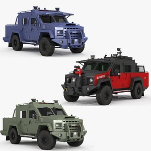 3D model Lenco Bearcat X3 collection