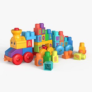 Mega Bloks FWK22 ABC Musical Train model