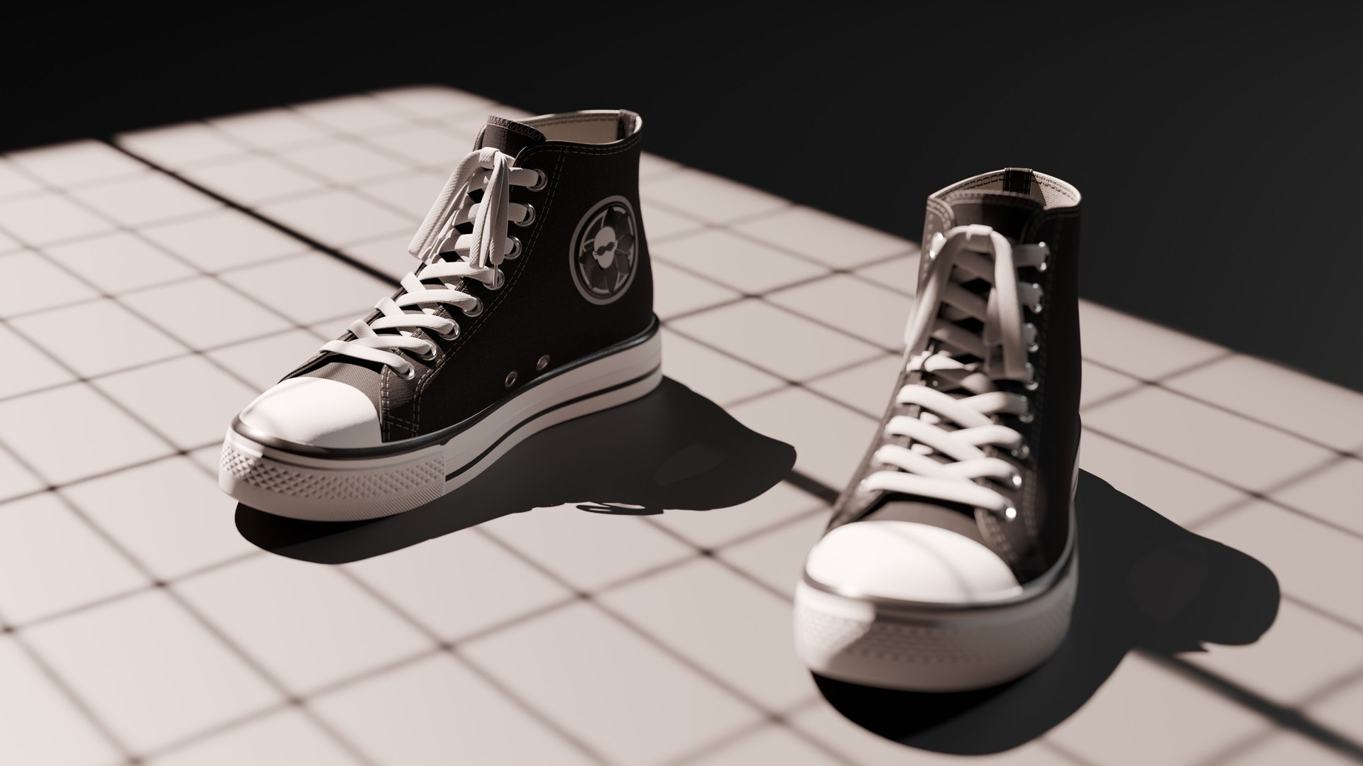 3D High Ankle Sneakers - Game Ready model https://p.turbosquid.com/ts-thumb/TS/d04O5r/Br/untitled1/jpg/1780182139/1920x1080/fit_q87/e8a48a98e4331bb2f6192dfb4bde549d90938c46/untitled1.jpg