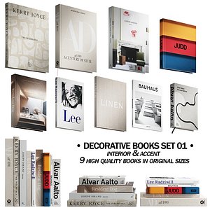 030 Decorative books set 01 neutral 00 model
