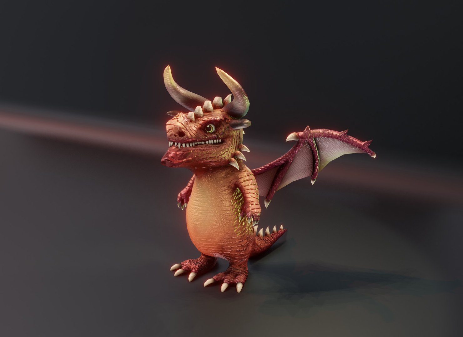 3D Cartoon Crystal Dragon Animated Low-poly 3D Model https://p.turbosquid.com/ts-thumb/TS/qcmC2v/MT/6/jpg/1712820695/1920x1080/fit_q87/cb3674f5e6dd326be46996caa9e84d8ab035be42/6.jpg
