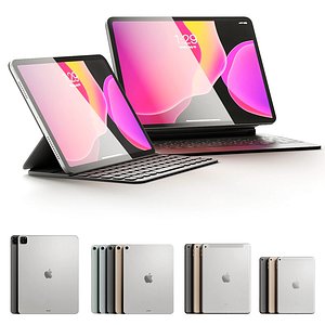 Apple iPad collection 3D