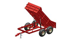 DUMP TRAILER 5X10