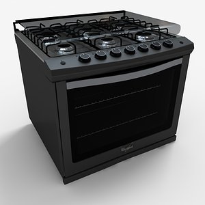 3d model we5850d stove