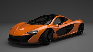3D model p1-mclaren