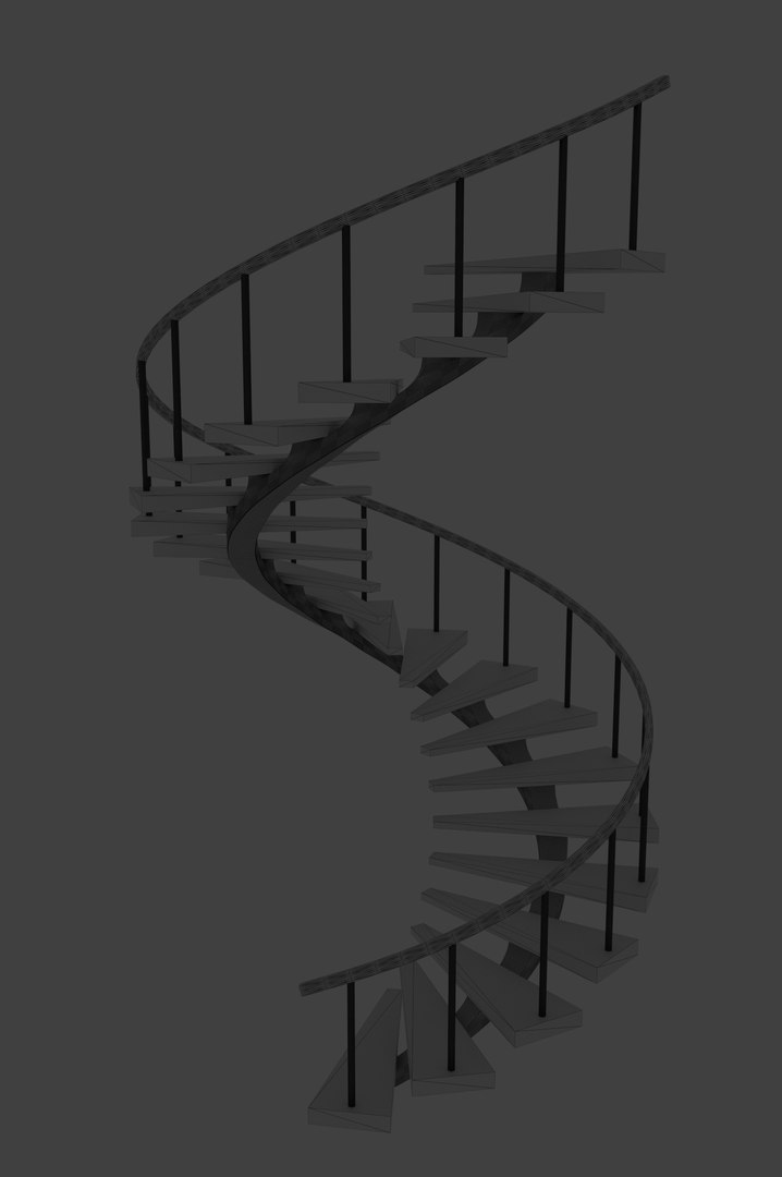 maya spiral staircase