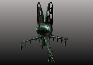 free land spacecraft 3d model