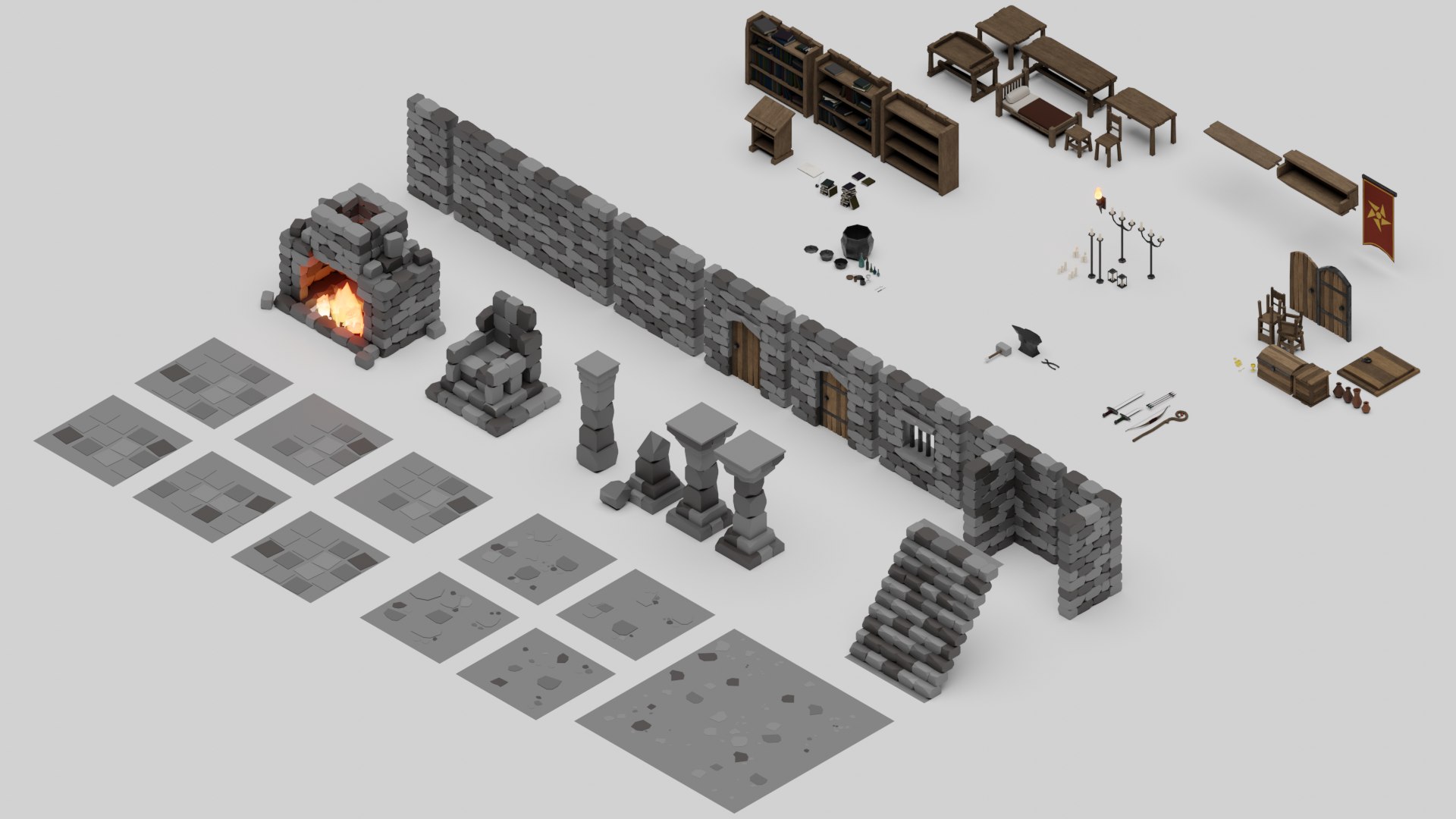 3D dungeon modular room model https://p.turbosquid.com/ts-thumb/TT/LYmOtU/PEfp8fJ5/pr1/png/1574408779/1920x1080/fit_q87/951eed3a1de5bf31a3f24804030b91a15823914c/pr1.jpg