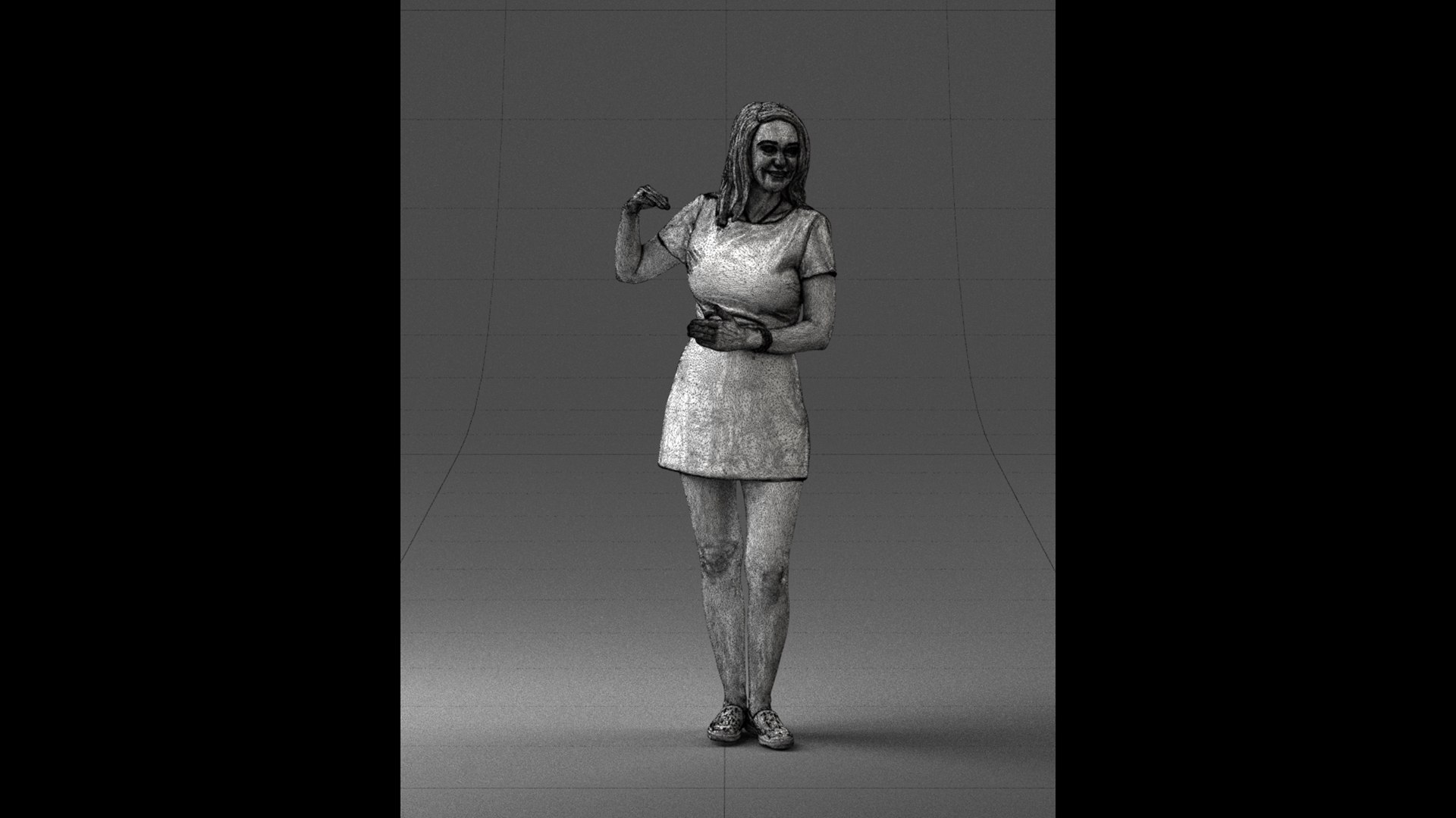 Scanned Realistic Human 3D Model - TurboSquid 1642210