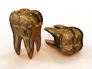 Golden teeth