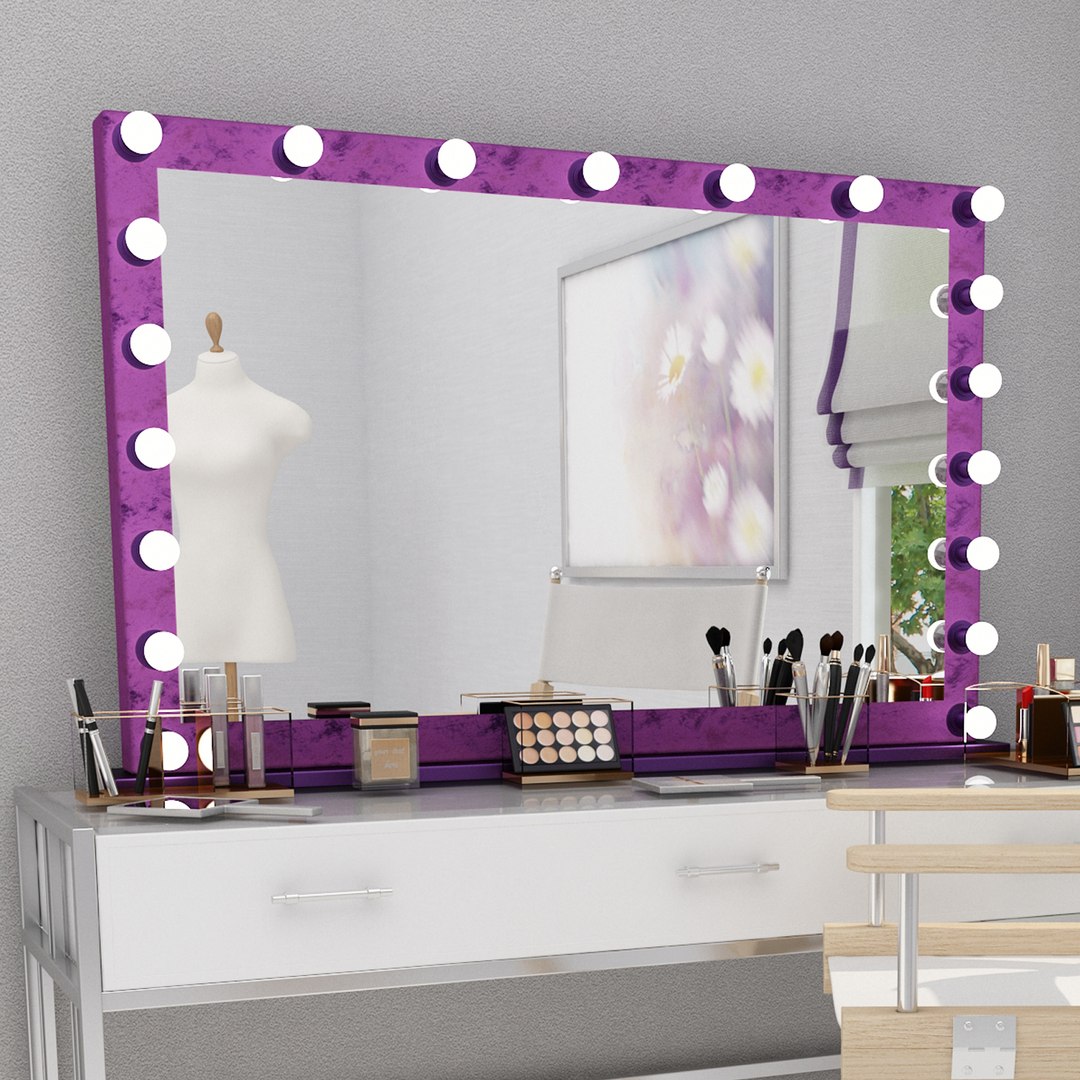 3D velvet make mirror set https://p.turbosquid.com/ts-thumb/TT/cPJz2D/k8hpWjGK/20/jpg/1583321260/1920x1080/fit_q87/eb4e428a2c807b2ed2069c716fc10fa81f3c7253/20.jpg
