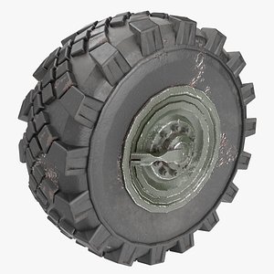 ural wheel 3D model