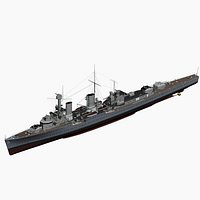 Light Cruiser Koeln German Navy WW2